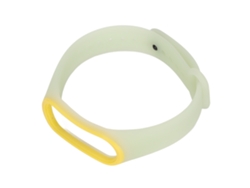 Correa de silicona luminosa para pulsera de Smartwatch con ajuste poroso compatible con Mi Band 6 5 4 3 NFC
