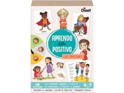 Juego Educativo DISET Aprende En Positivo - Las Emociones (Edad Mínima: 4)