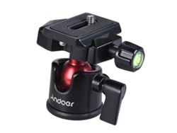 Cabeza Esférica Mini Para Trípode De Mesa Con Placa De Liberación Rápida Para Cámara Dslr Mirrorless Camcorder