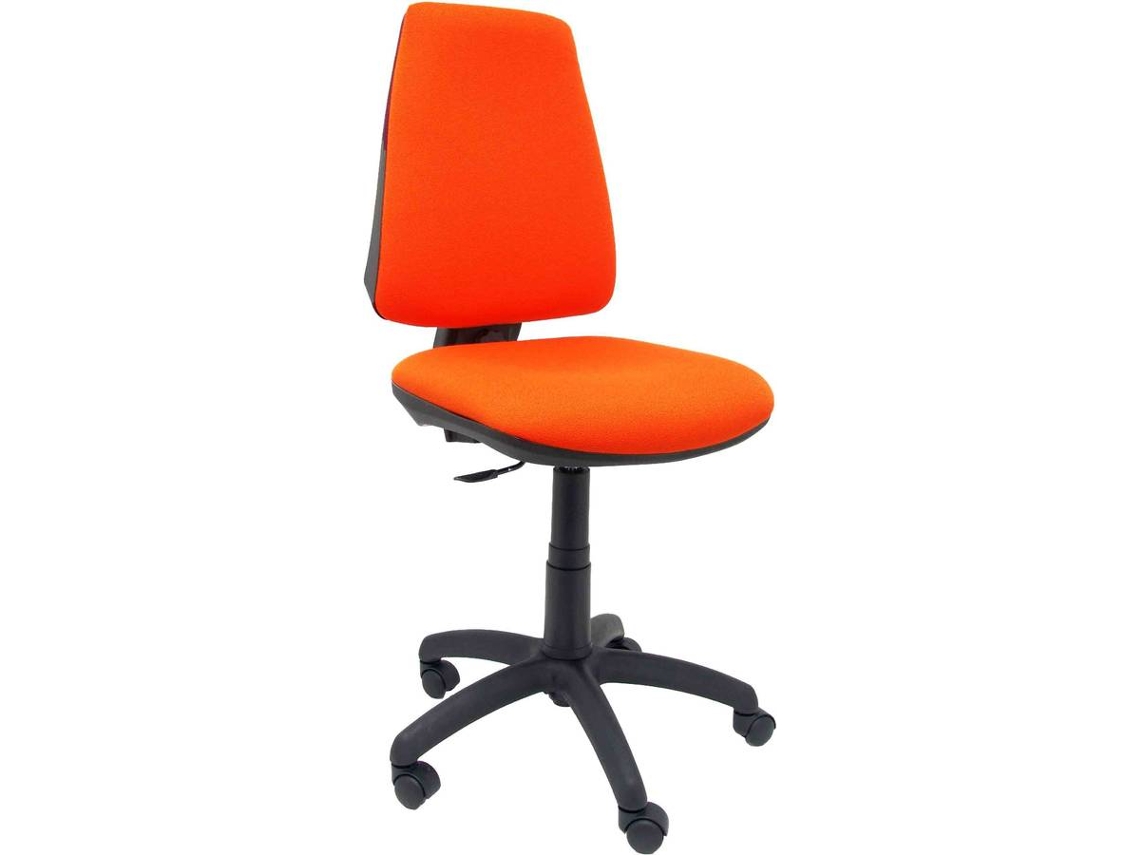 Silla Operativa PYC Elche Cp. Naranja (Brazos Ajustables - Tela)