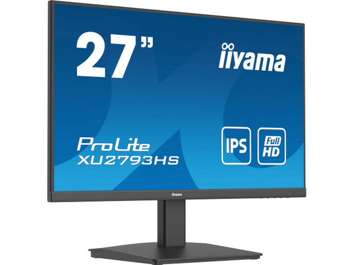 Monitor Iiyama Prolite Xu2793hs-b7 (negro - Full Hd - Flicker Free - 27'' - Enchufe Eu - 1 Ms)