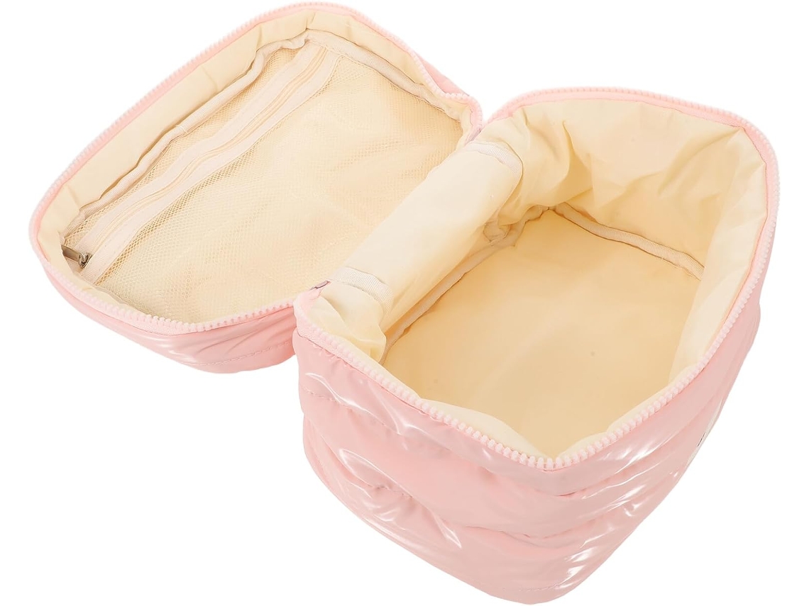 Trousse De Maquillage De Voyage Organisateur Portátil Para Femmes Étui De Toilette Étanche Y Com...