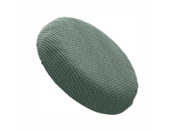 Funda elástica verde para taburete de Remiteria