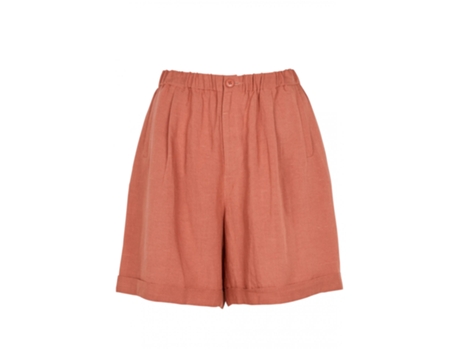 Pantalones Cortos SEE U SOON Tencel Mujer (M - Naranja)