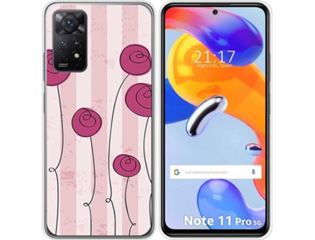 Carcasa Xiaomi Redmi Note 11 Pro TUMUNDOSMARTPHONE Dibujos Flores Vintage Multicolor