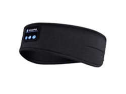 Auriculares Inalámbricos Bluetooth Con Diadema, Antifaz Para Dormir, Auriculares Para Música Y Deportes - Negro*
