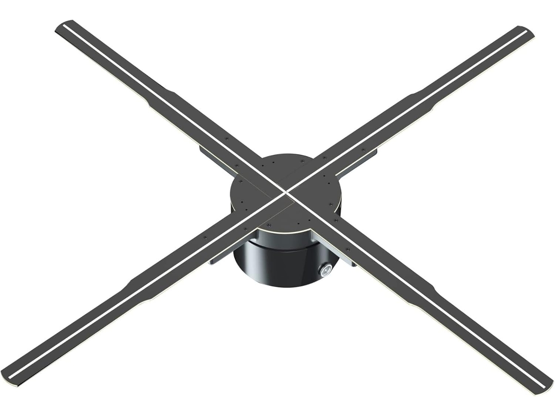 Proyector De Ventilador De Hologramas 3d De 19,7"