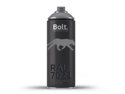 Spray Bolt Premium Acrilico Brillante Ral 400 Ml (Ral 7021 Gris Negruzco)