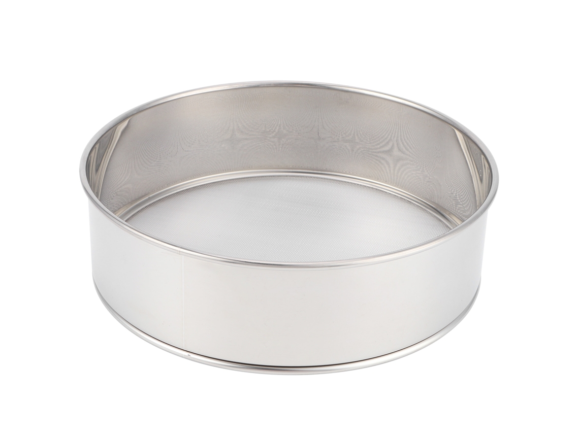 KOFIHETY Tamiz manual de acero inoxidable 304 para harina, herramienta de repostería y cocina para uso doméstico