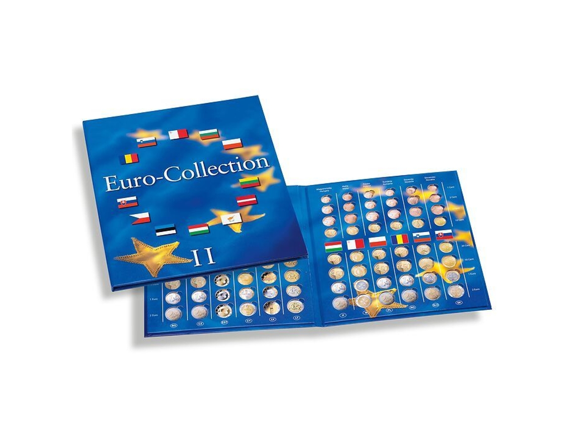 Álbum de monedas PRESSO LEUCHTTURM, Colección Euro Volumen 2