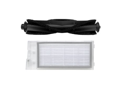Piezas de accesorios de repuesto, adaptador de filtro Hepa de cepillo rodante para piezas de Robot aspirador Roidmi Eve Plus