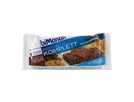 Complemento Alimentar BIMANAN Bimanan Barrita Chocolate Crujiente Snack 35G 1 Unidad