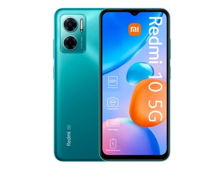 Smartphone XIAOMI Redmi 10 5G 4 GB/64 GB Verde Aurora Dual Sim