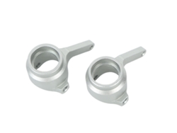 Mali copo de Direção Rc de Liga de Alumínio para Carros Zd Racing 08421 08423 08425 08426 08427 08428 1/8 Prata 2pcs