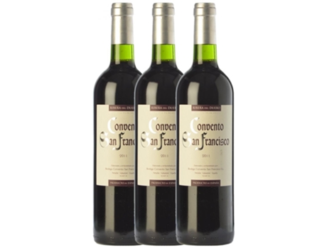 Vino CONVENTO SAN FRANCISCO Convento San Francisco Ribera Del Duero Crianza (0.75 L - 3 unidades)