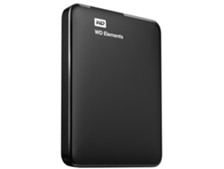 Disco HDD Externo WESTERN DIGITAL Elements (Negro - 1.5 TB - USB 3.0)