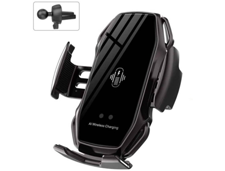 Cargador Carro Sem Ventilação Rápido Qi para iPhone 11 Pro/11 YIZHOOD Negro