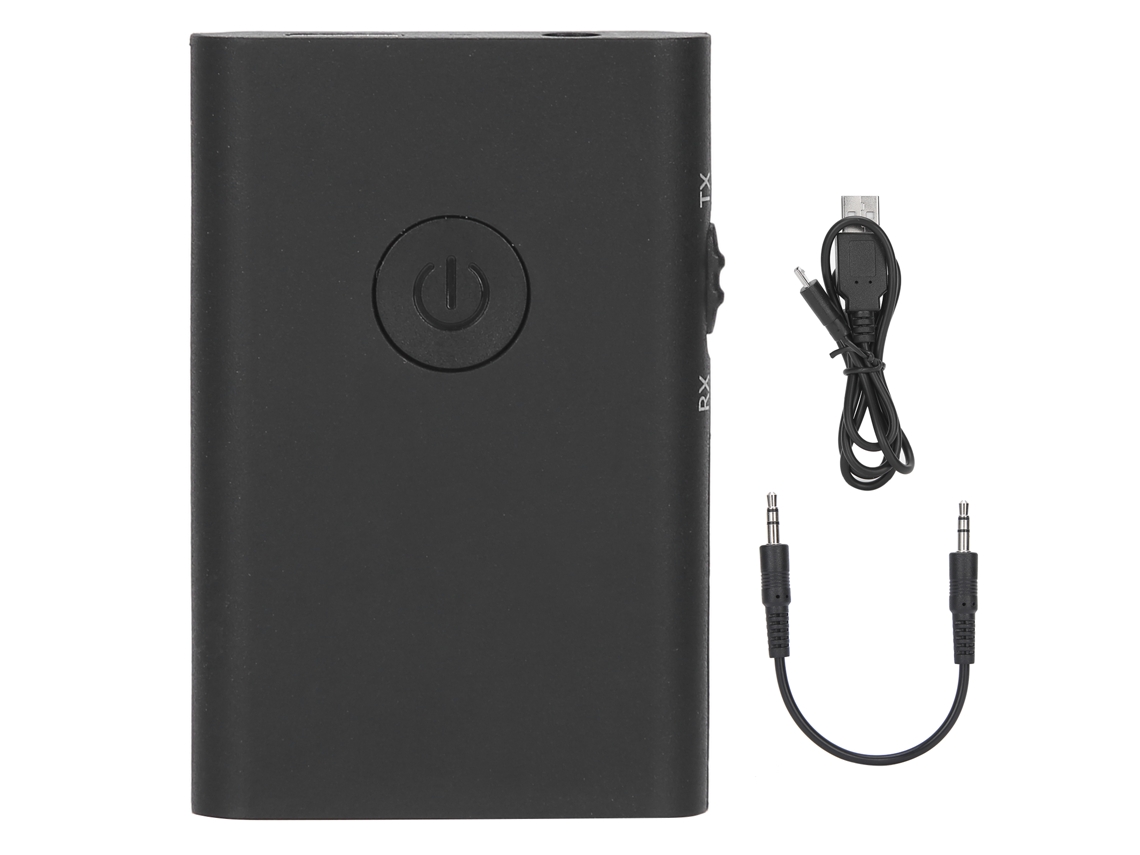 Adaptador Bluetooth 2 En 1: Transmisor Y Receptor De Audio Inalámbrico Para Pc, Tv Y Coche Con Entrada Auxiliar De 3,5
