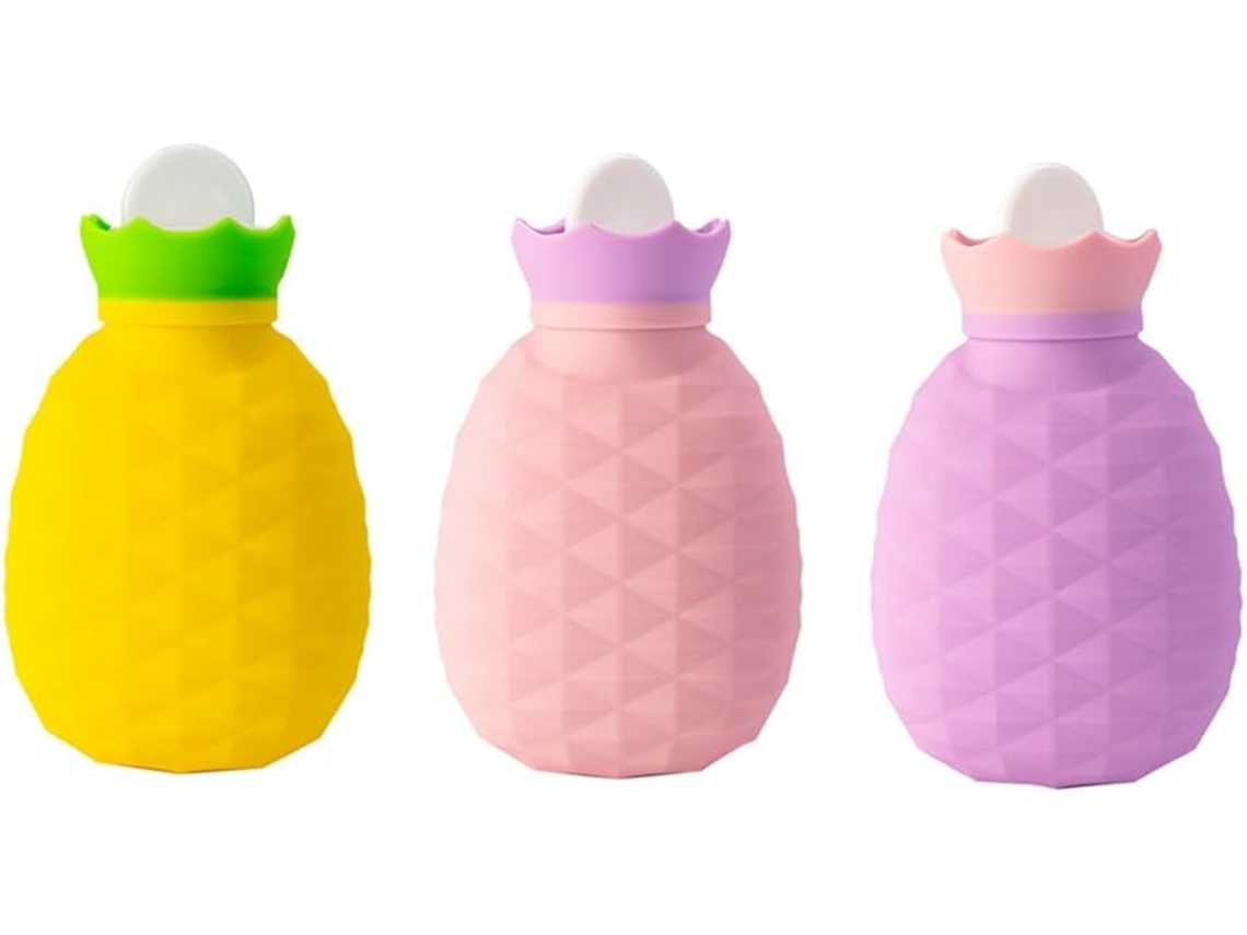 - Bolsa De Agua Caliente Con Funda Térmica Para Manos Y Pies.