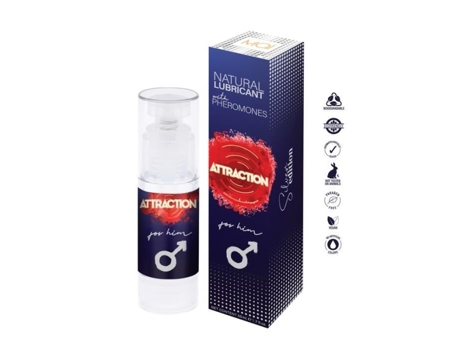 Lubricante Natural con Feromonas para Hombres Atracción