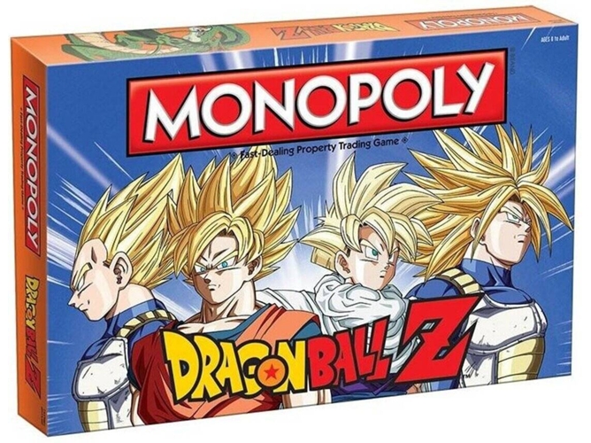 Juego de Mesa Monopoly: Edición Dragon Ball Z (Edad Minima: 8 - Dificultad: Intermedio)