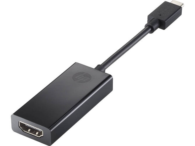 Adaptador HP 1WC36AA (USB-C-HDMI - Negro)