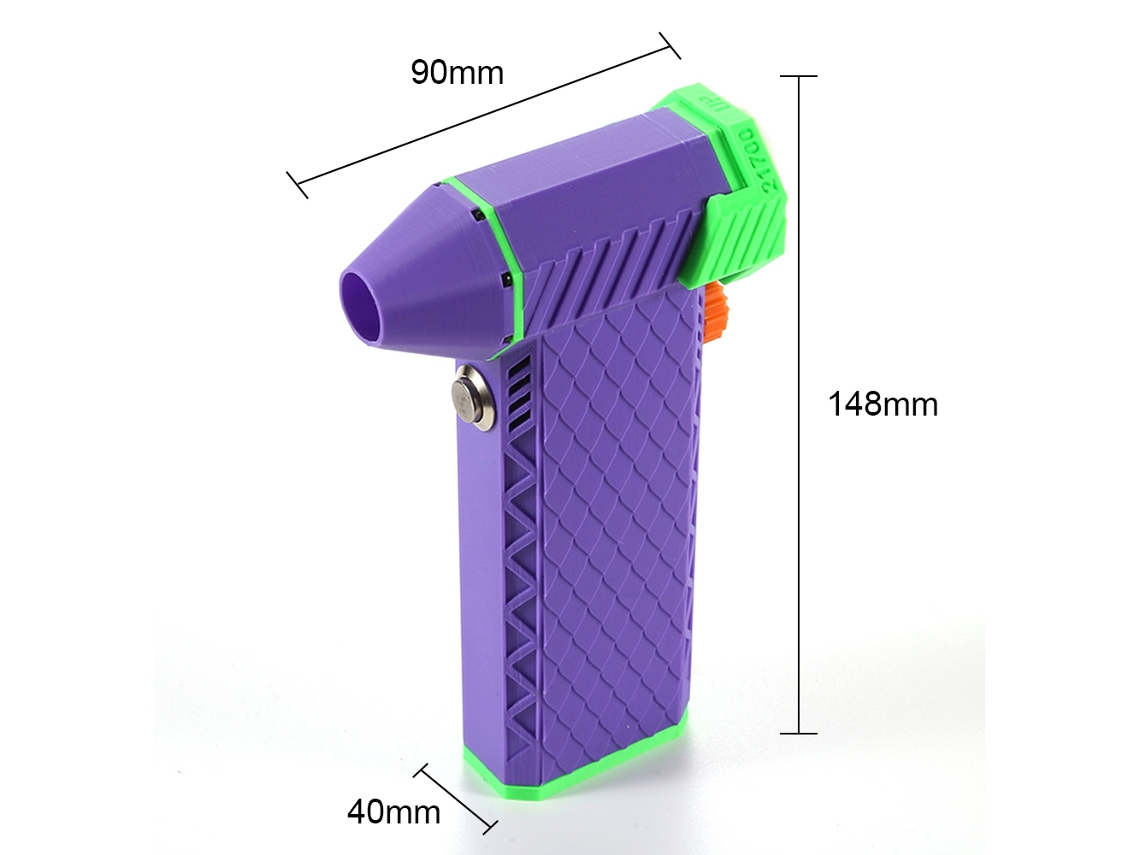 Secador de pelo portátil inalámbrico de alta potencia de 110000 rpm