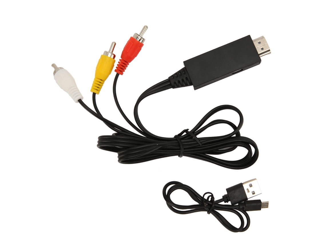 Conversor De Hd Multimedia Interface Para Rca Profissional Suporta Saída De Hd Multimedia Interface De 720p A 1080p
