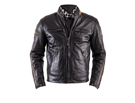 Abrigo para Hombre HELSTONS (L - Cuero - Márron)