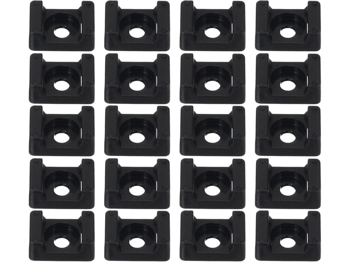 Soportes, Clips, Bridas Para Cables, Bridas Autoblocantes Para Cables, Bases De Montaje Cuadradas Para