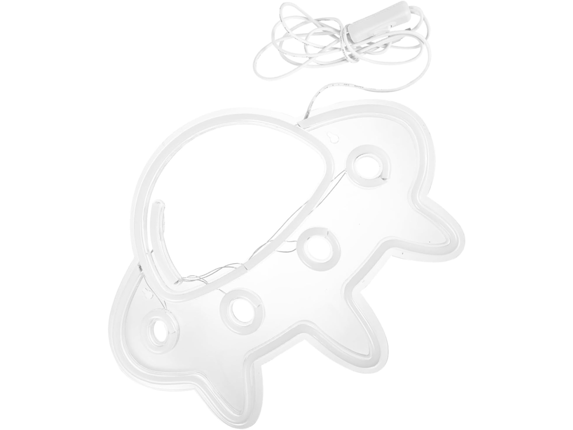 Lámpara De Neón Led Decorativa Y Creativa Con Forma De Nave Espacial, Alimentada Por Usb, Iluminación De Interior.