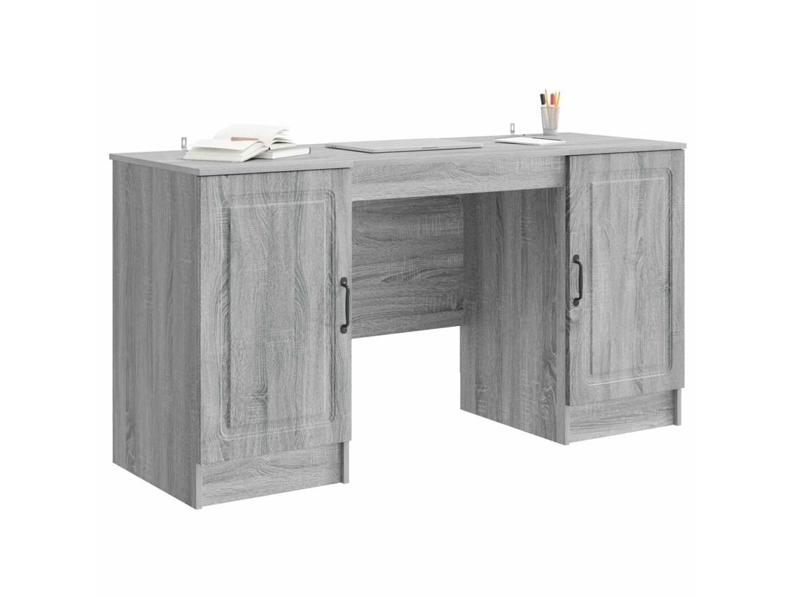 Maison Exclusive - Mesa Sonoma Grey 142,5 x 50 x 75 cm, derivados de la madera