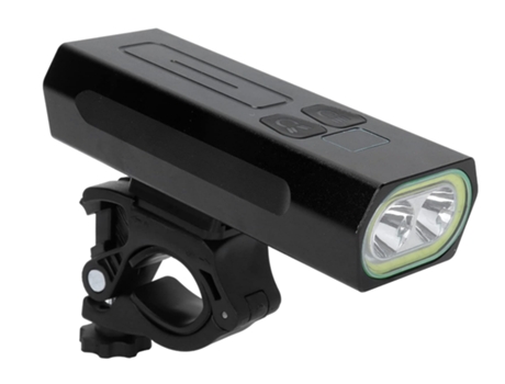 Faro de bicicleta - Luz delantera de bicicleta Carga USB IPX6 2000LM Faro de bicicleta Accesorio de ciclismo al aire libre (Negro) CHRONUS