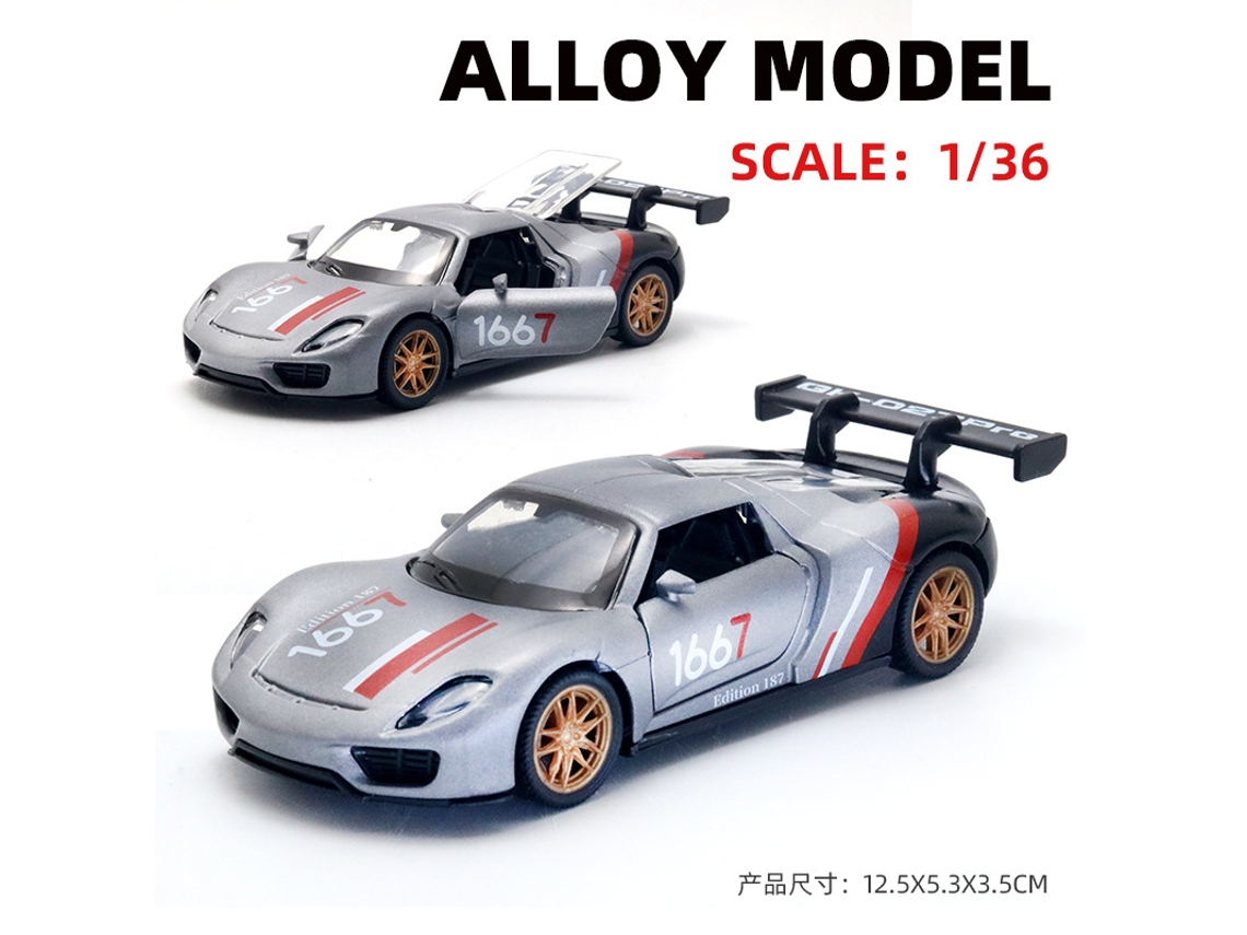 Modelo De Coche De Metal Fundido A Escala 1/36, Figura De Coche De Juguete, Regalo Para Niños