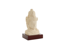 Figura Cemento Busto Deidad Javanesa Sob 21x17x37cm