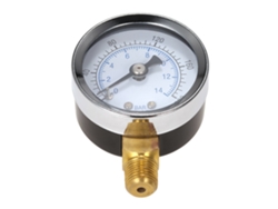 Manómetro De Presión De Agua De 40 Mm, 0~200 Psi/0~14 Bar, Rosca Npt De 1/8", Para Filtro De Piscina.