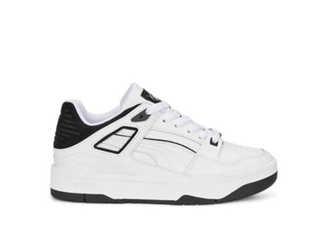 Zapatos PUMA Slipstream JR Piel (37.5 - Blanco)