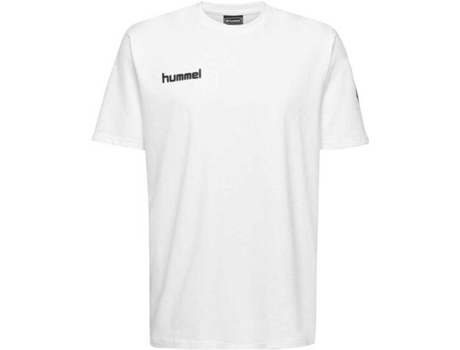 Camiseta de Hombre para Fútbol HUMMEL Go Algodón Blanco (6)
