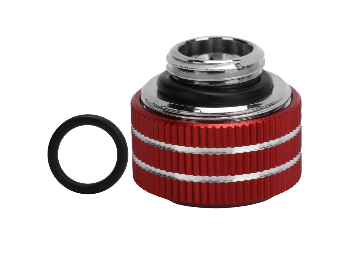 Adaptador De Enfriamiento De Agua Para Pc Tubería Rígida Fitting Accesorios De Ordenador Hygknt14mm Rojo