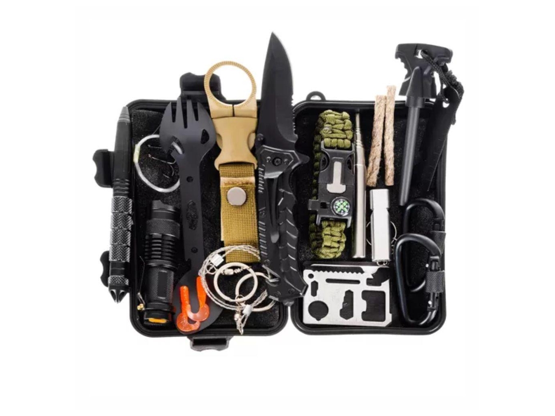 VPMKP-Set de supervivencia con 32 piezas divididas
