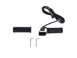 2026-mango De Acelerador Para Bicicleta Eléctrica 36v Con Pantalla De Batería Control De Velocidad Universal 22.2mm