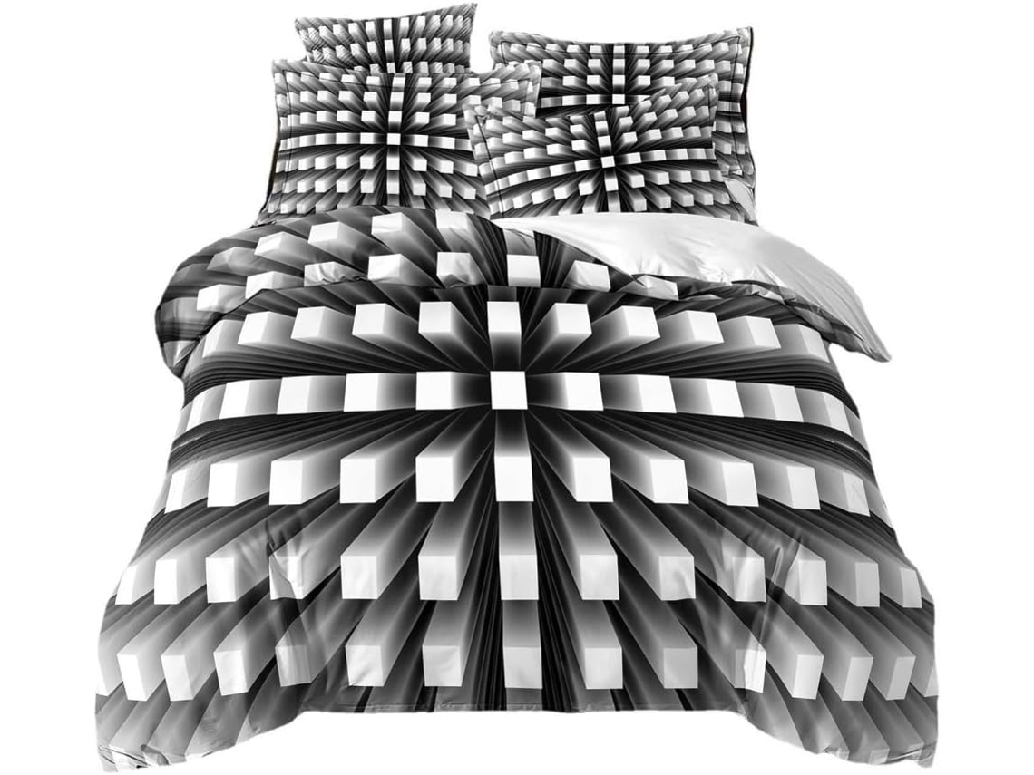 Juego Ropa Cama Funda Nórdica Juego Microfibra Almohada Material Microfibra Color Niños Diseño 140x200cm