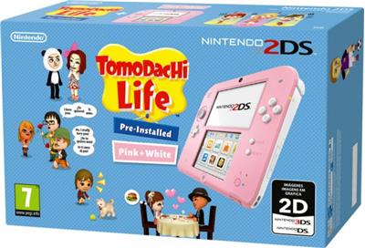 Nintendo 2DS Rosa + Tomodachi Life