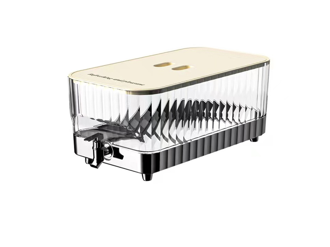 Dispensador de bebidas frías de 5,3 l, resistente a altas temperaturas, grifo para refrigerador