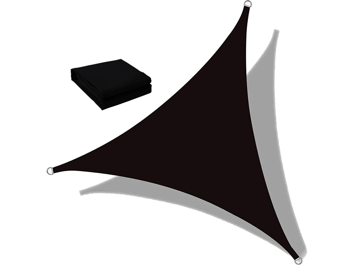 Vela De Sombra Impermeable Resistente Poliéster Triangular