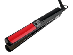 Plancha de pelo 2 en 1 Yunzii con control LED de doble voltaje - Negra