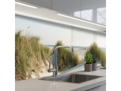 Paneles antisalpicaduras para cocina con diseño playero - Naturaleza - Duna 400x60 cm