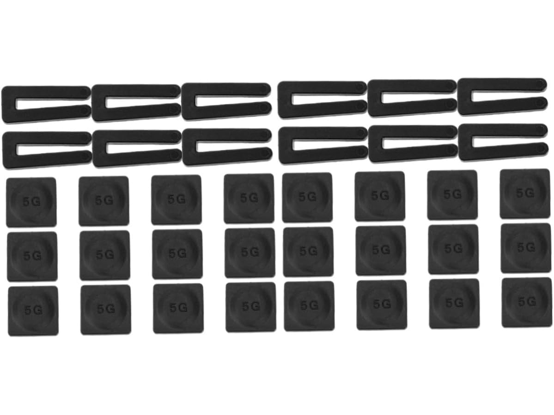 Kit De 12 Piezas Para Ventilador De Techo Con Sistema De Oscilación, Que Incluye Clips Y Contrapesos.