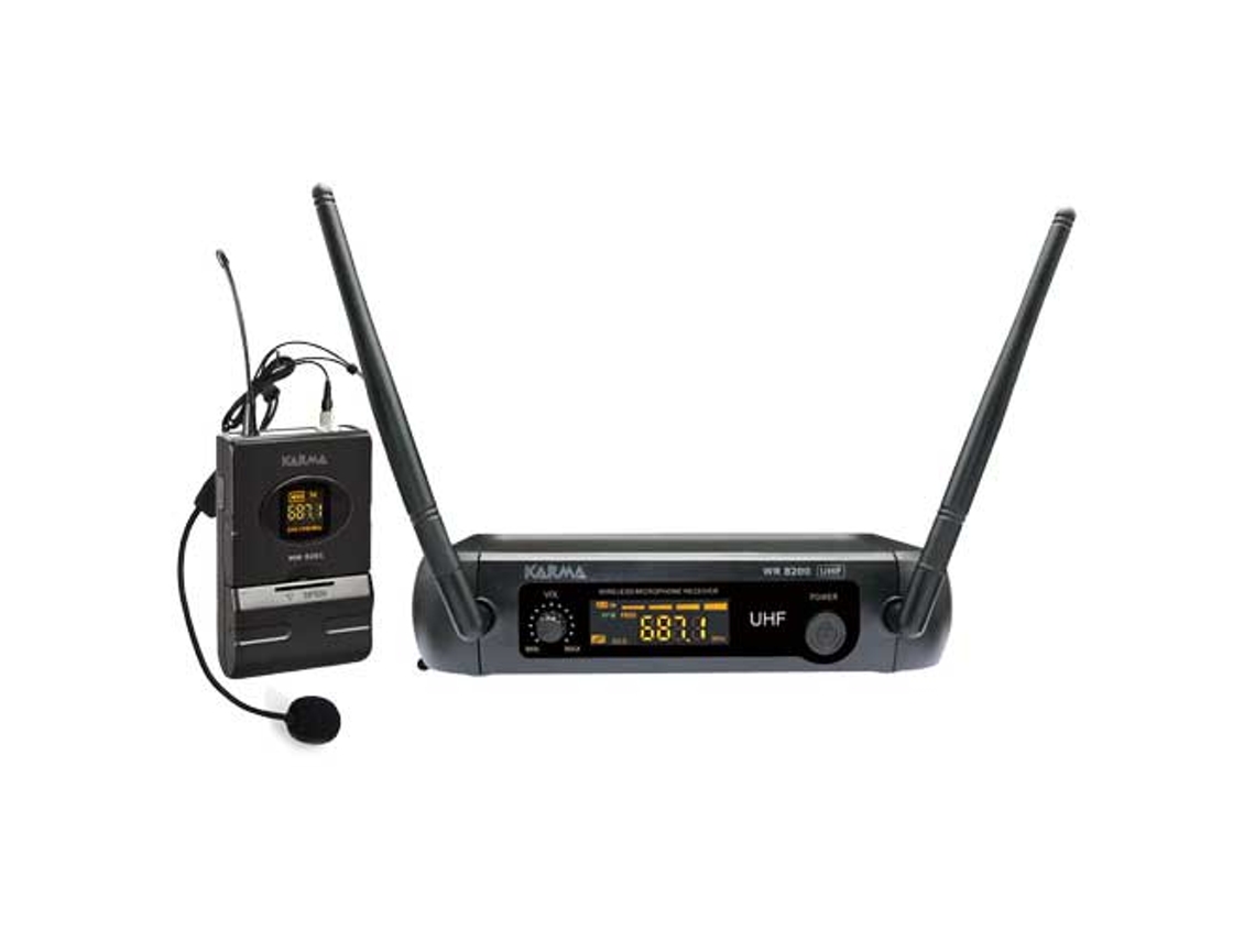 Sistema de micrófono con auriculares KARMA 8200lav