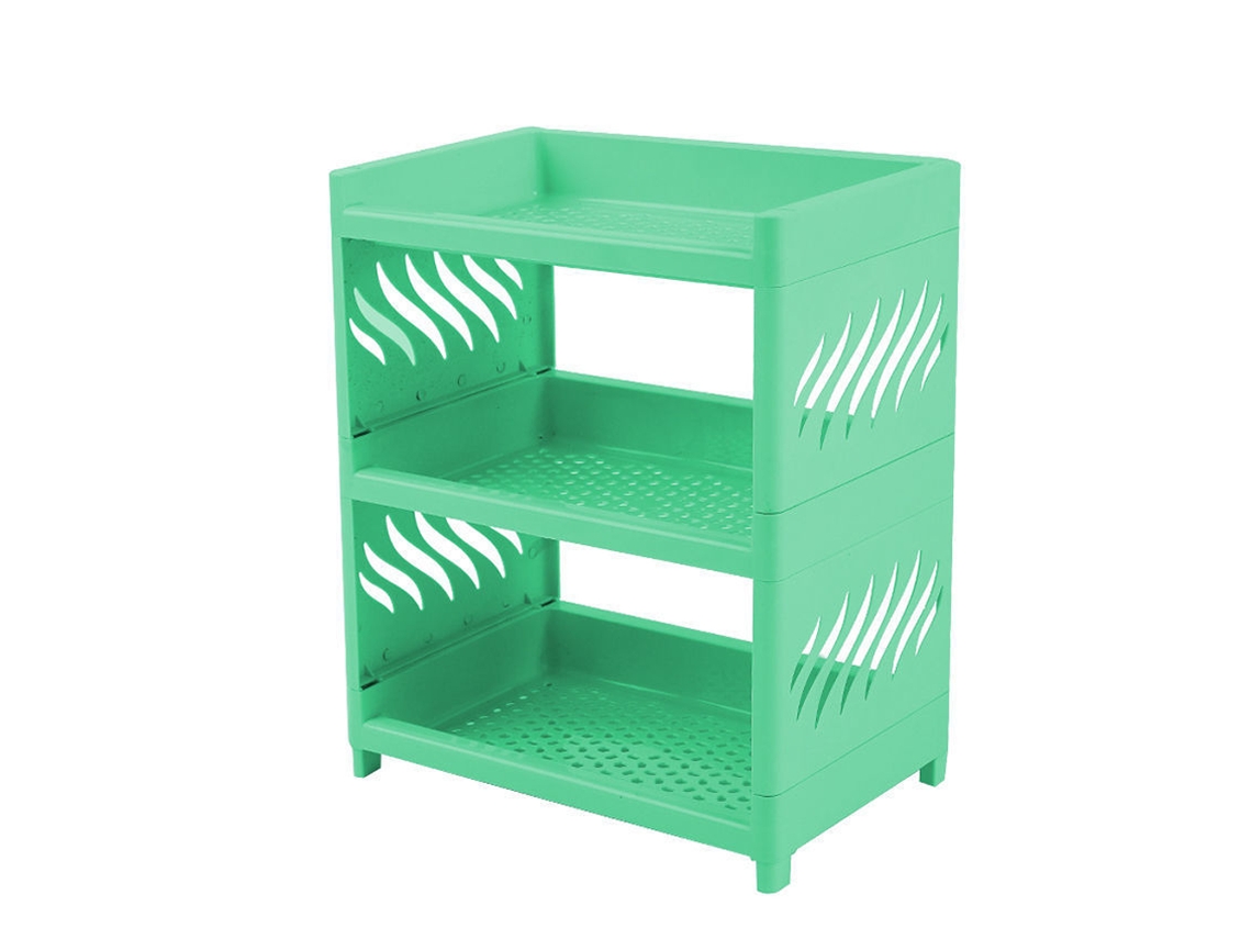 VVJIJILLY Rack De Armazenamento Dobrável De 2 Camadas, Rack De Armazenamento Para Dormitório